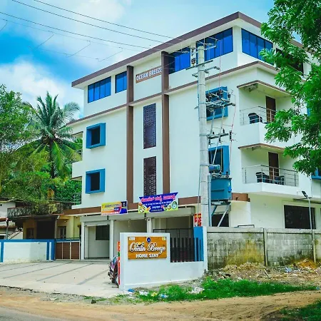 Ocean Breeze Apartment Udupi Exterior photo
